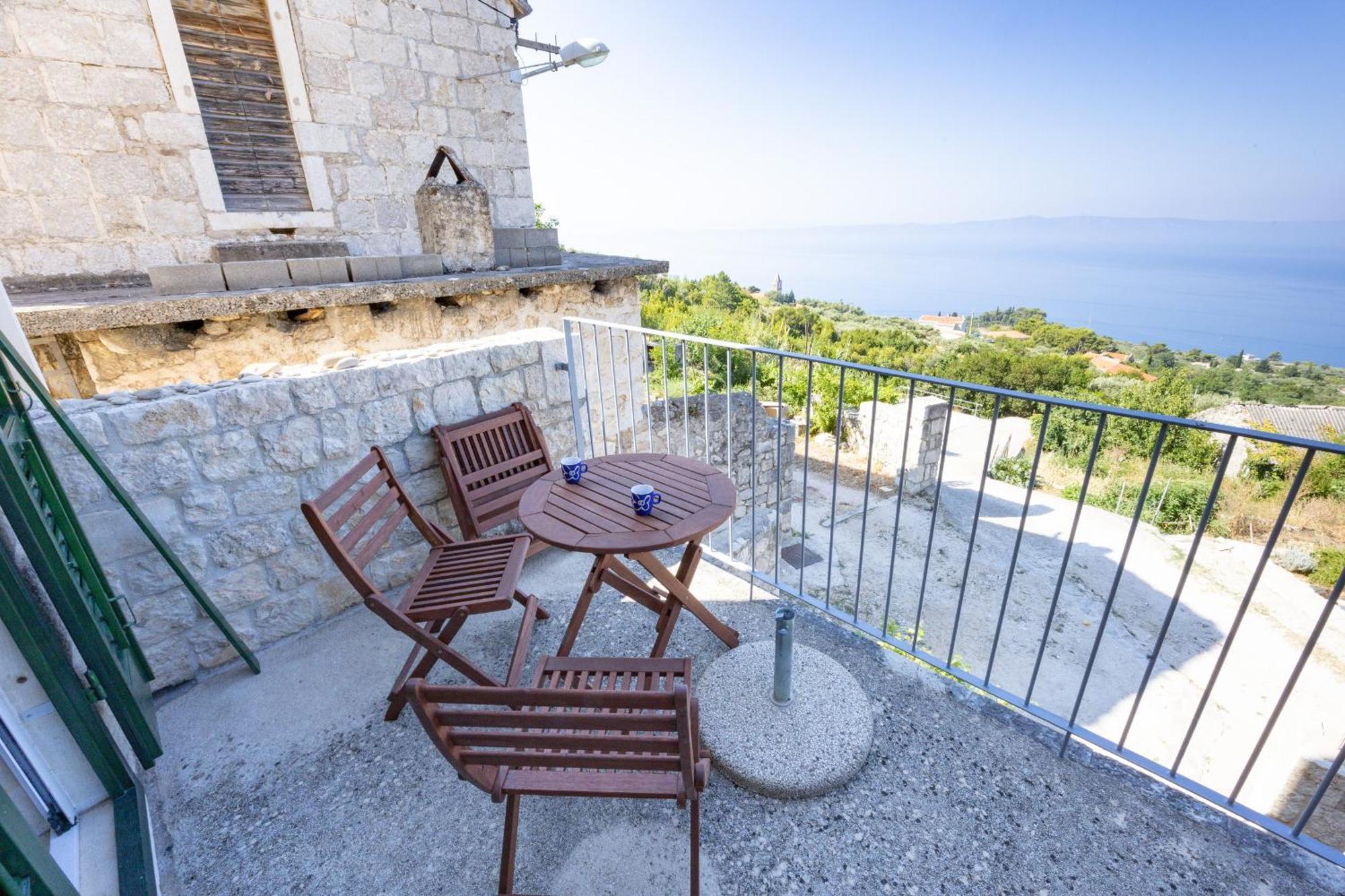 Stone House Kurtic Stara Podgora Villa Kültér fotó